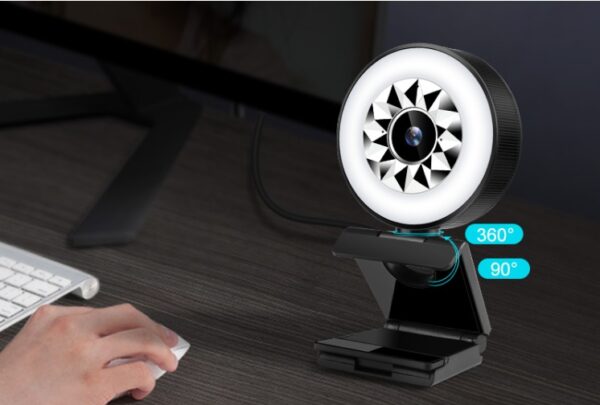 Usb Computer Web Camera 1080P Fill Light Beauty Uvc Songhan Pc Camera 2 Million Computer Camera - Image 3
